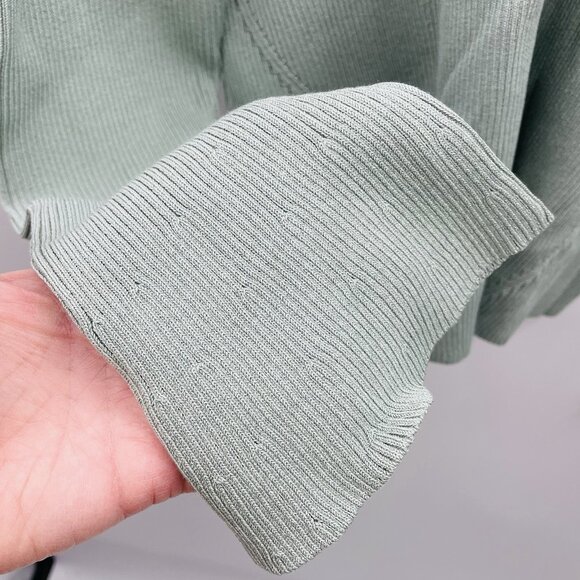 Future Collective Womens Plus Size 2X Ribbed Long Sleeve Crewneck Sweater 543 - Picture 4 of 8